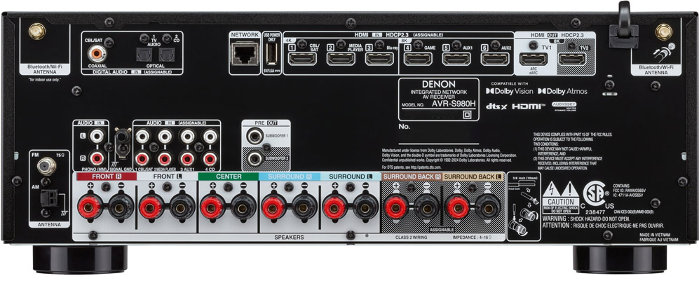 Denon AVR-S980H 